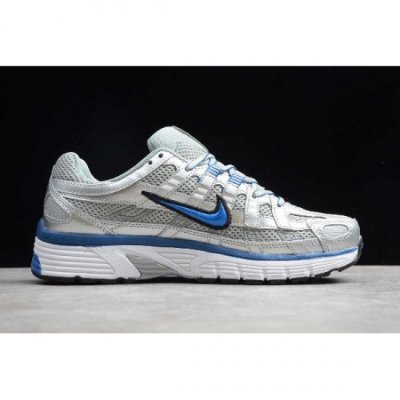 Nike P-6000 Metal Gümüş / Mavi Spor Ayakkabı Türkiye - C07AIK4U